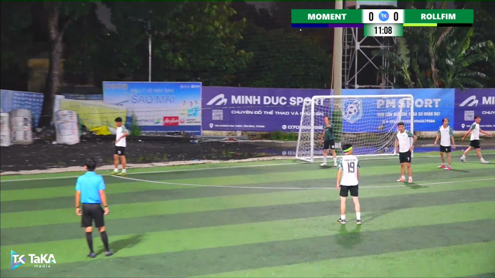 Rollfim FC × Moments FC — Đêm giao hữu S7 tại PM Sports